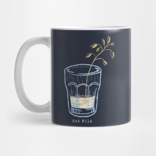 Oat Milk Glass Oat Ear Mug